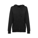 AMSTERDAM WOMEN. Women's hooded full zipped sweatshirt