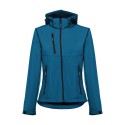 ZAGREB WOMEN. Women's softshell with removable hood