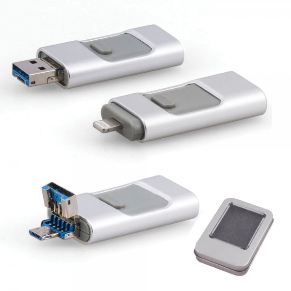 16 GB Metal USB Yaddaş Kartı