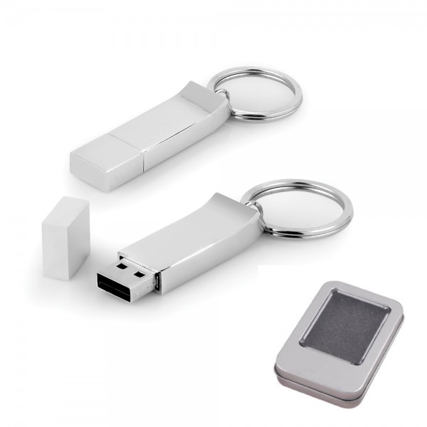 16 GB Metal Açarlıq  USB Yaddaş Kartı
