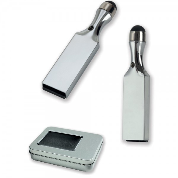 8 GB Metal USB Yaddaş Kartı Touchpen