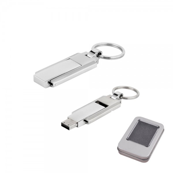 8 GB  Metal Açarlıq  USB Yaddaş Kartı