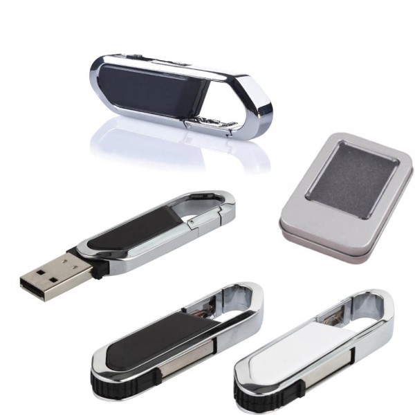 16 GB Metal- Plastik Açarlıq USB  Yaddaş Kartı