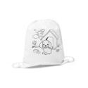 DRAWS. Children's colouring drawstring bag