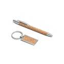 LAVRE. Ballpoint and keyring set