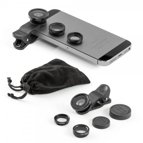 HILBERT. Set of universal mini lenses