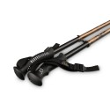 Metal telescopic trekking poles