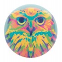 BeautyBadge pin button pocket mirror