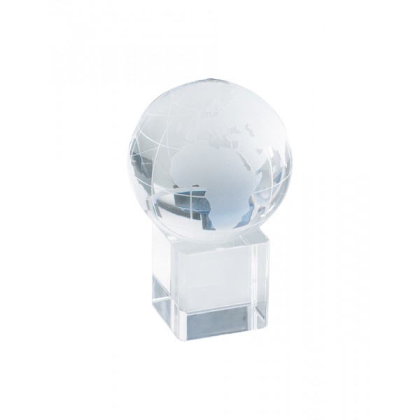 Satelite crystal globe