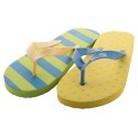 CreaSlip customisable beach slippers